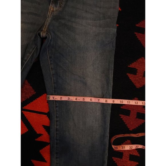 Banana Republic Men's Medium Blue Stretch Travel Jean. Waist 32 Length 30. Class - Picture 5 of 10